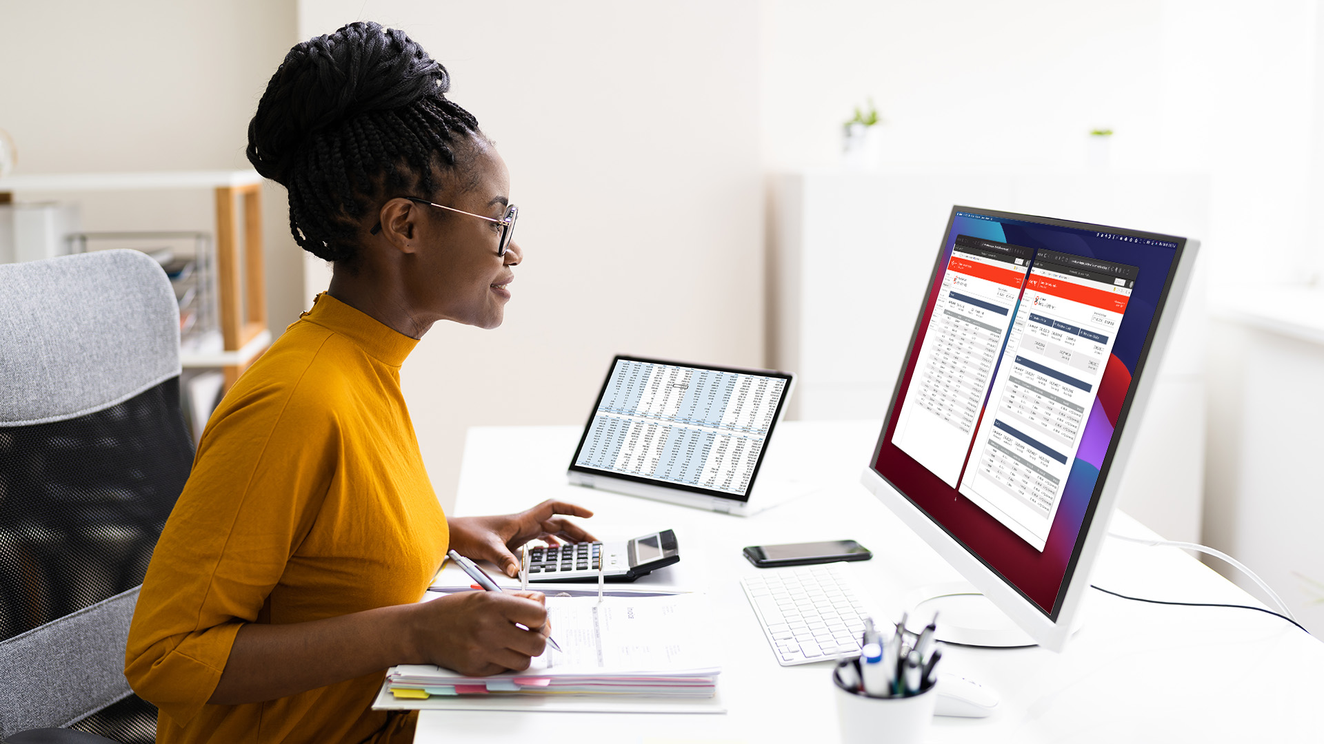 African Professional Chartered Accountant Woman